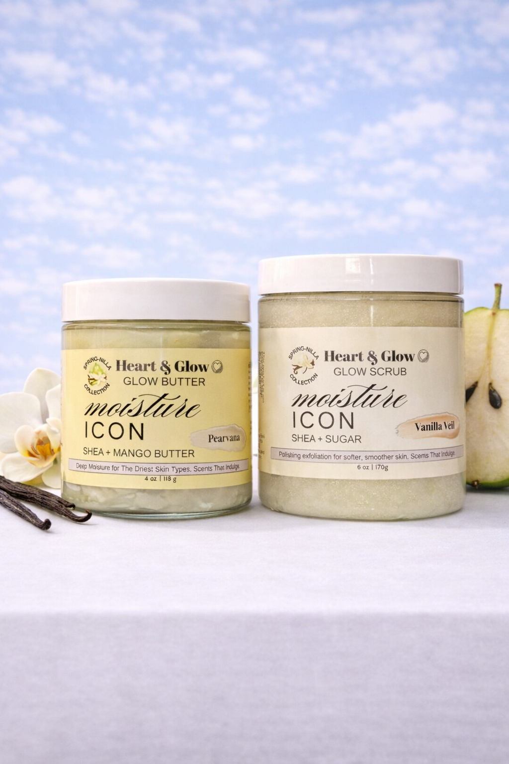Pearvana Butter + Scrub Duo