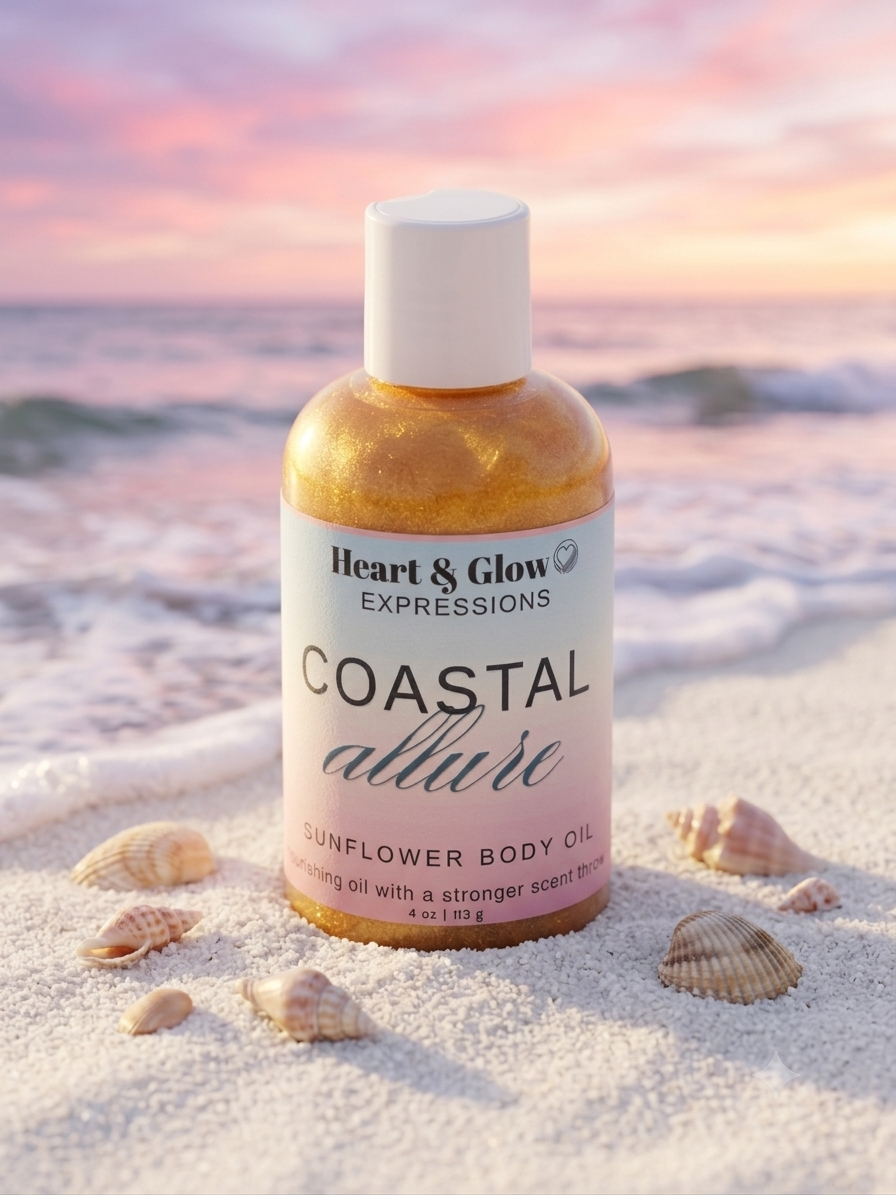 Coastal Allure — Sunflower Body Oil