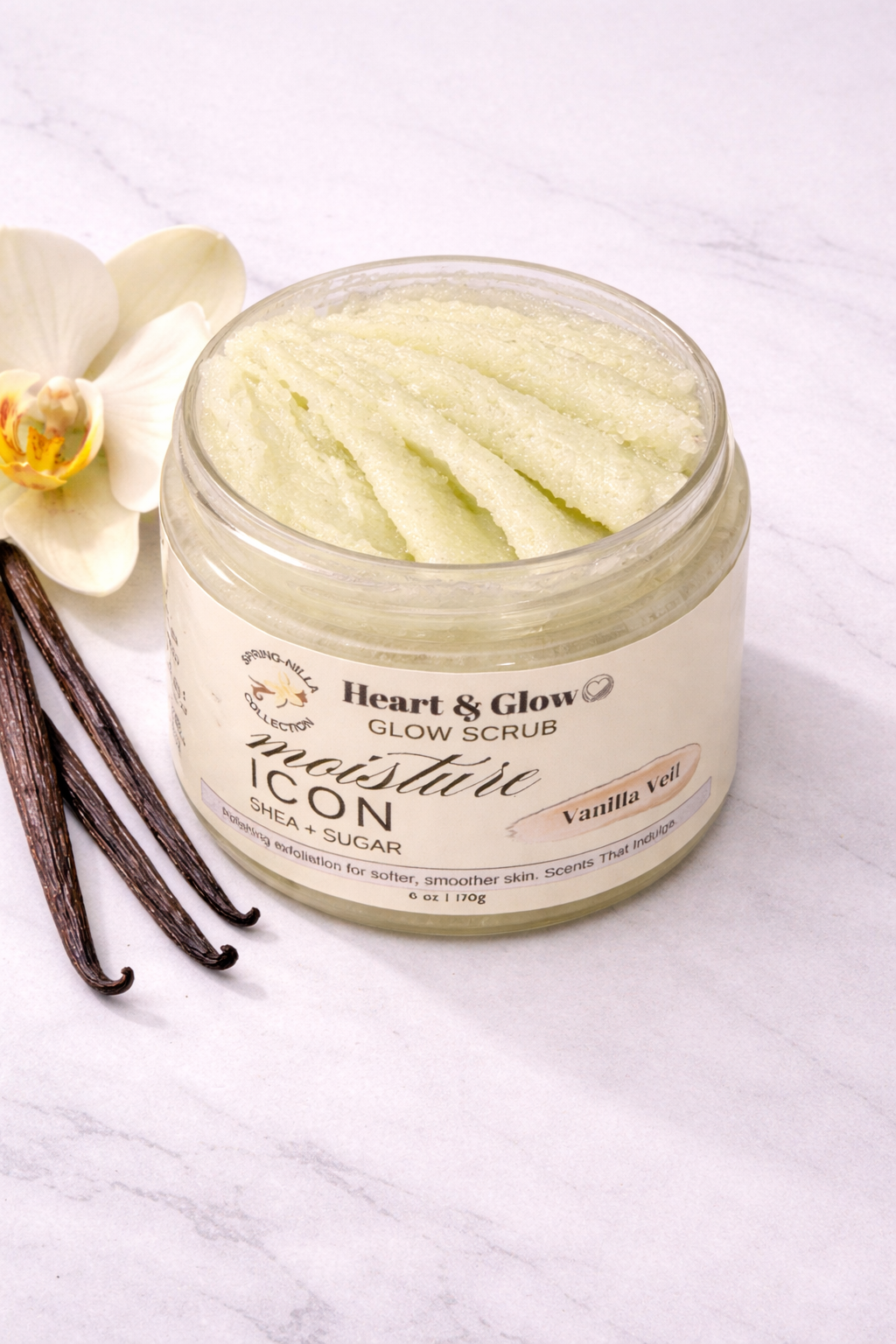 Vanilla Veil — Glow Scrub